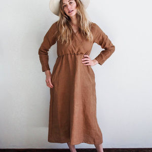 Conscious Clothing linen june dress